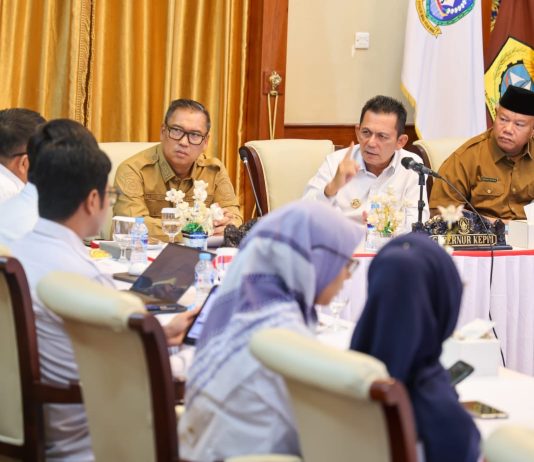 Gubernur Ansar Pimpin Rakor Persiapan Pembangunan Tiga Sekolah Rakyat di Kepri