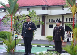 Kapolres Natuna Pimpin Upacara Hari Lahir Pancasila 2026, Tekankan Semangat Persatuan dan Perdamaian Dunia