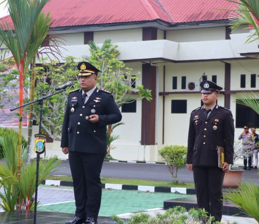 Kapolres Natuna Pimpin Upacara Hari Lahir Pancasila 2026, Tekankan Semangat Persatuan dan Perdamaian Dunia