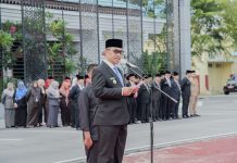 Wabup Bagus Pimpin Apel Hari Lahir Pancasila Tahun 2026