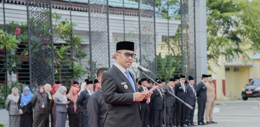 Wabup Bagus Pimpin Apel Hari Lahir Pancasila Tahun 2026