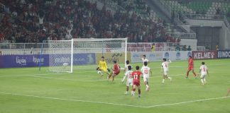 Bupati Asahan Nobar Timnas Indonesia Bersama Gubernur Bobby Nasution di Stadion Utama Sumut