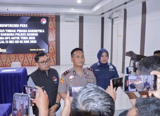 Polres Asahan Ungkap 69 Kasus Narkoba dalam Ops Antik Toba 2026, 85 Tersangka Diamankan