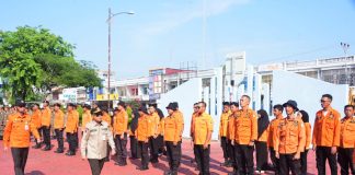 Sekda Bengkalis Pimpin Apel Kesiapsiagaan Penanggulangan Bencana Karhutla Tahun 2026