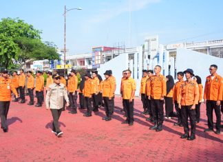Sekda Bengkalis Pimpin Apel Kesiapsiagaan Penanggulangan Bencana Karhutla Tahun 2026
