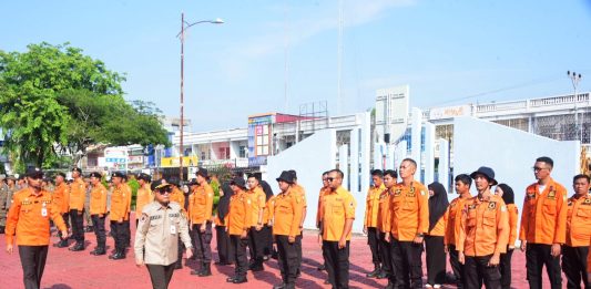 Sekda Bengkalis Pimpin Apel Kesiapsiagaan Penanggulangan Bencana Karhutla Tahun 2026