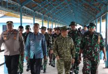 Kapolres Lingga dan Forkopimda Sambut Kunjungan Kerja Pangkogabwilhan I