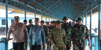 Kapolres Lingga dan Forkopimda Sambut Kunjungan Kerja Pangkogabwilhan I