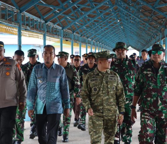 Kapolres Lingga dan Forkopimda Sambut Kunjungan Kerja Pangkogabwilhan I