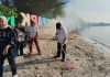 Peringati Hari Lingkungan Hidup Sedunia, Camat Bunguran Timur Ikut Goro Bersih Pantai Piwang