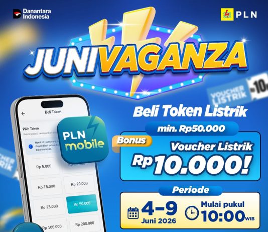Beli Token Listrik di PLN Mobile, Nikmati Kesempatan Meraih Voucher Listrik