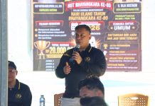 Kapolres Natuna Buka Turnamen Domino HUT Bhayangkara ke-80, Pererat Silaturahmi Polisi dan Masyarakat