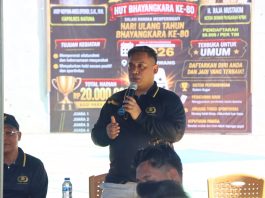Kapolres Natuna Buka Turnamen Domino HUT Bhayangkara ke-80, Pererat Silaturahmi Polisi dan Masyarakat