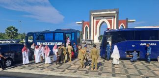 Danlanud RSA Pastikan Kepulangan Jemaah Haji Natuna Berjalan Lancar dengan Dukungan Pengamanan dan Transportasi