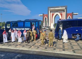 Danlanud RSA Pastikan Kepulangan Jemaah Haji Natuna Berjalan Lancar dengan Dukungan Pengamanan dan Transportasi
