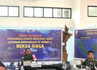 Lanud RSA Natuna Ikuti Reksa Siaga 2026, Perkuat Kesiapan Operasi Udara