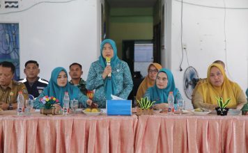 Ketua TP PKK Asahan Monitoring Kesiapan Desa Hadapi Lomba HKG PKK 2026