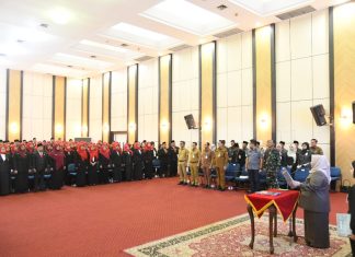 Lantik 215 Kepala Sekolah, Bupati Kasmarni Tegaskan Zero Tolerance terhadap Pungli PPDB