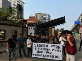 AMH Sultra-Jakarta Geruduk Mabes Polri, Desak Copot Kapolres Baubau dan PTDH Enam Penyidik