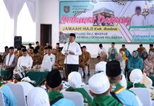 Pemkab Asahan dan Forkopimda Sambut Kepulangan Jamaah Haji, Bupati Doakan Jamaah yang Masih Dirawat di Makkah