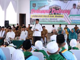 Pemkab Asahan dan Forkopimda Sambut Kepulangan Jamaah Haji, Bupati Doakan Jamaah yang Masih Dirawat di Makkah