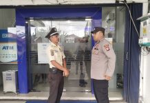 Melalui Pam Swakarsa, Polres Lingga Bangun Kesadaran Keamanan di Lingkungan Perbankan