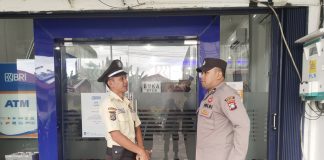 Melalui Pam Swakarsa, Polres Lingga Bangun Kesadaran Keamanan di Lingkungan Perbankan