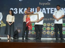 Kemenkumham Perkuat 6.110 Posbankum di Sumut, Bupati Asahan Terima Penghargaan Menteri Hukum