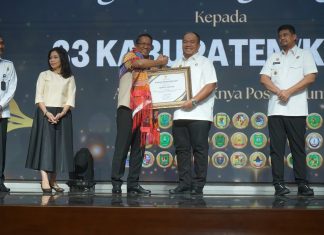 Kemenkumham Perkuat 6.110 Posbankum di Sumut, Bupati Asahan Terima Penghargaan Menteri Hukum