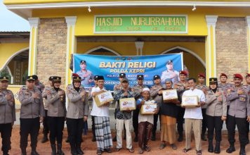 Sambut Hari Bhayangkara ke-80, Polda Kepri Gelar Bakti Religi Serentak di Rumah-rumah Ibadah