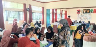 Posko PPDB SMAN 1 Bakung Serumpun Ramai Didatangi Orang Tua, Permudah Proses Pendaftaran Siswa Baru