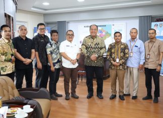 Bupati Asahan Terima Audiensi BPS, Dukung Suksesnya Sensus Ekonomi 2026