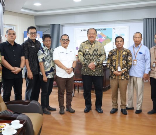 Bupati Asahan Terima Audiensi BPS, Dukung Suksesnya Sensus Ekonomi 2026
