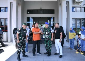Suasana Penuh Kekeluargaan Warnai Pelepasan Personel Pindah Tugas di Lanud RSA Natuna