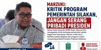 Marzuki: Kritik Program Pemerintah Silakan, Jangan Serang Pribadi Presiden
