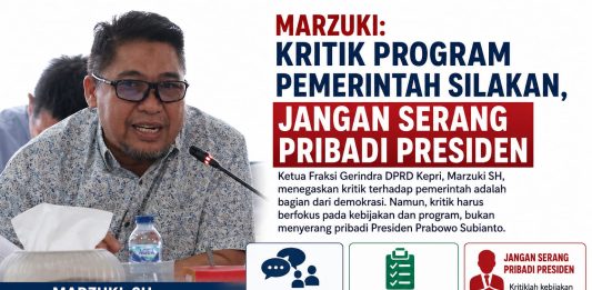 Marzuki: Kritik Program Pemerintah Silakan, Jangan Serang Pribadi Presiden