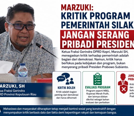 Marzuki: Kritik Program Pemerintah Silakan, Jangan Serang Pribadi Presiden