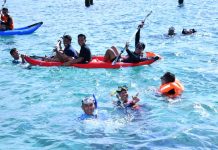 Family Gathering Lintas Instansi di Pulau Senua, Pererat Sinergi dan Kebersamaan