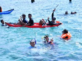 Family Gathering Lintas Instansi di Pulau Senua, Pererat Sinergi dan Kebersamaan