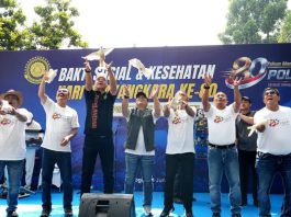Sambut Hari Bhayangkara ke-80, Wakapolri dan Akpol ’90 Dhira Brata Gelar Bakti Sosial dan Kesehatan di Bogor