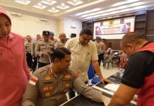 Hari Bhayangkara ke-80, Polres Aceh Timur Kumpulkan 88 Kantong Darah