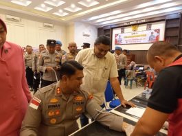 Hari Bhayangkara ke-80, Polres Aceh Timur Kumpulkan 88 Kantong Darah