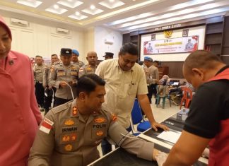 Hari Bhayangkara ke-80, Polres Aceh Timur Kumpulkan 88 Kantong Darah