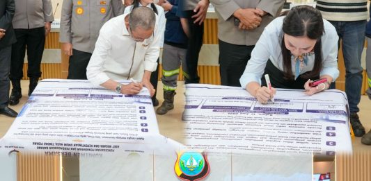 Putus Mata Rantai Pencurian Aset Publik dan Vandalisme, BP Batam Teken Pakta Integritas Bersama Polda Kepri dan Pelaku Usaha Scrap