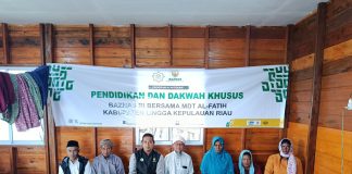 BAZNAS RI dan MDT Al-Fatih Lingga Perkuat Pembinaan Muallaf Suku Laut di Dapur Arang