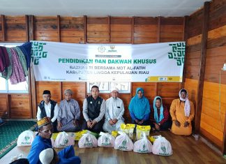 BAZNAS RI dan MDT Al-Fatih Lingga Perkuat Pembinaan Muallaf Suku Laut di Dapur Arang