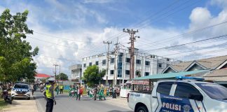 Satlantas Polres Natuna Kawal Pawai 1 Muharram 1448 H, Ratusan Pelajar Madrasah Semarakkan Tahun Baru Islam