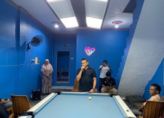Polsek Bunguran Timur Gelar Turnamen Biliar Sambut HUT Bhayangkara ke-80