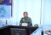 Danlanud RSA Natuna Pimpin Rapat Staf Bahas Program Kerja Jelang Akhir Semester I