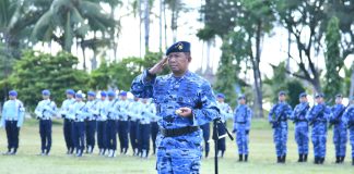 Danlanud RSA Natuna Pimpin Upacara Bendera, Pangkoopsudnas Tekankan Karakter Prajurit AMPUH